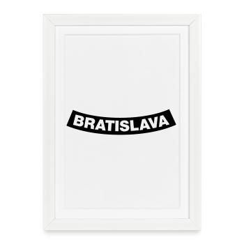 Bratislava ChapterElement 1C (JGA MC-Rocker-Style) - Framed poster (27 × 37 cm) - white - Front