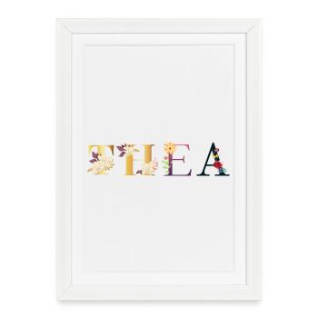Thea - Affiche encadrée (27 × 37 cm) - blanc - Devant