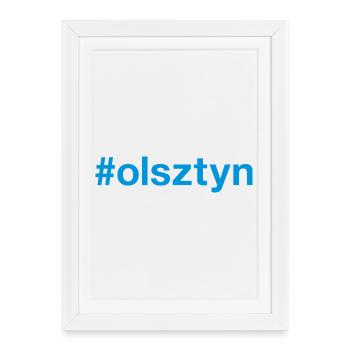 Olsztyn Polska, Pologne - Affiche encadrée (27 × 37 cm) - blanc - Devant