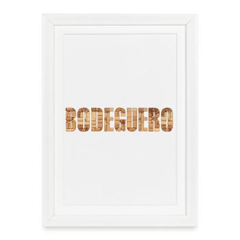 Bodeguero – Tradición y pasión del vino - Framed poster (27 × 37 cm) - white - Front