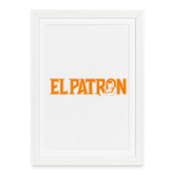 El Patrón - Framed poster (27 × 37 cm) - white - Front