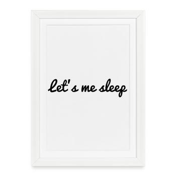 QUOTE. MESSAGE. HUMOR. FUNNY QUOTES - Framed poster (27 × 37 cm) - white - Front