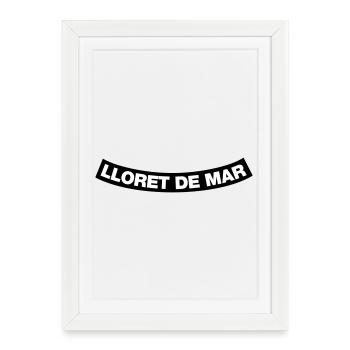 Lloret de mar Chapter Element (JGA MC-Design) - Framed poster (27 × 37 cm) - white - Front