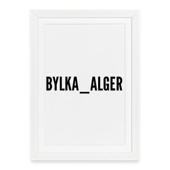 BYLKA_ALGER - Affiche encadrée (27 × 37 cm) - blanc - Devant