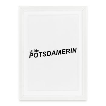 I'M FROM POTSDAM - Framed poster (27 × 37 cm) - white - Front