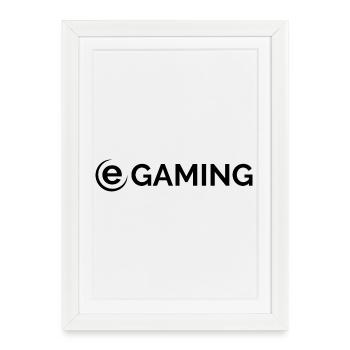 eGaming Gamer Games eSports Team Match - Affiche encadrée (27 × 37 cm) - blanc - Devant