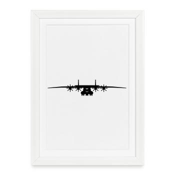 An-22 - Framed poster (27 × 37 cm) - white - Front