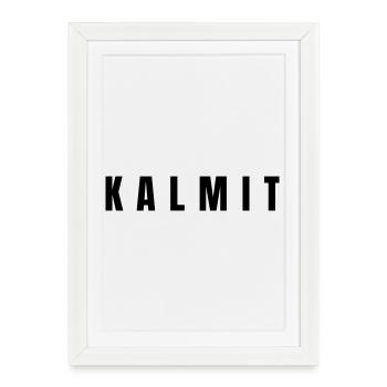 Waldkauz - Gerahmtes Poster (27 × 37 cm) - Weiß - Vorne