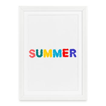 MISTRESS. MASTER. TEACHER. SCHOOL - Framed poster (27 × 37 cm) - white - Front