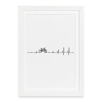 design_missing - Framed poster (27 × 37 cm) - white - Front