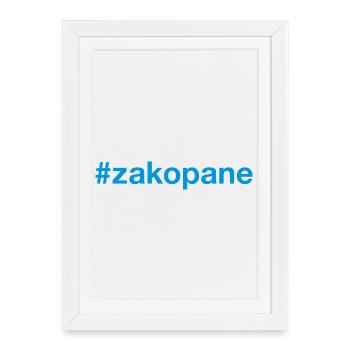 Zakopane, Polska, Pologne - Affiche encadrée (27 × 37 cm) - blanc - Devant