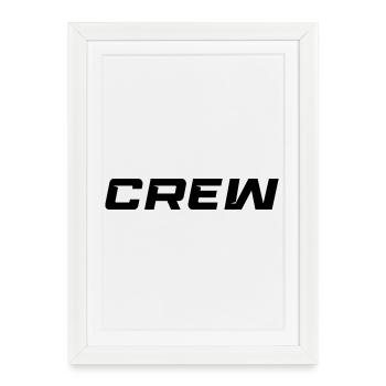 équipage - Affiche encadrée (27 × 37 cm) - blanc - Devant