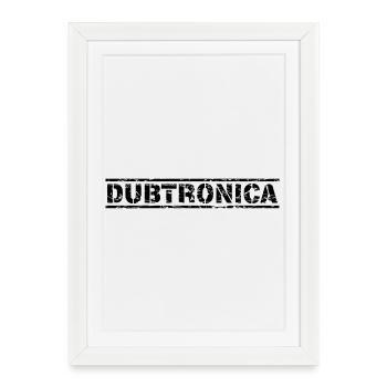 Dubtronica - Affiche encadrée (27 × 37 cm) - blanc - Devant