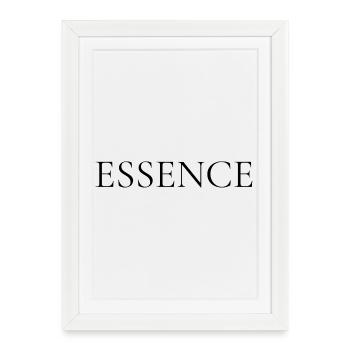 ESSENCE – Une poitrine élégante - Affiche encadrée (27 × 37 cm) - blanc - Devant