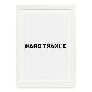 Transe dure - Affiche encadrée (27 × 37 cm) - blanc - Devant