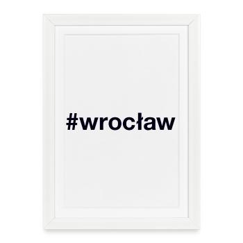 WROCLAW, Poland, Polska, Poland - Framed poster (27 × 37 cm) - white - Front