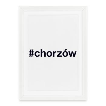 Chorzow Polska, Pologne - Affiche encadrée (27 × 37 cm) - blanc - Devant