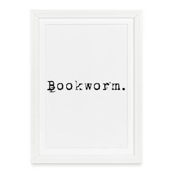 Rat de bibliothèque Livres Rat de bibliothèque - Affiche encadrée (27 × 37 cm) - blanc - Devant