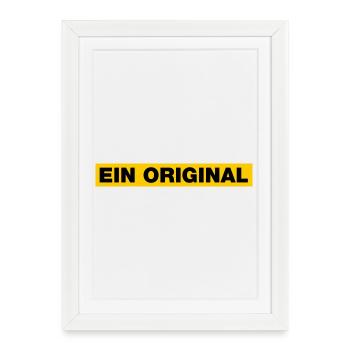 Ein Original - Gerahmtes Poster (27 × 37 cm) - Weiß - Vorne