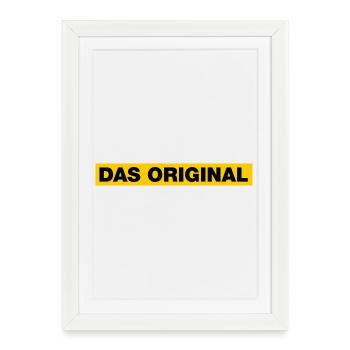 Das Original - Gerahmtes Poster (27 × 37 cm) - Weiß - Vorne