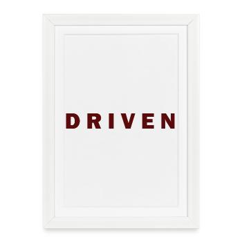 Excès de vitesse pour les propriétaires de voitures créatifs - Affiche encadrée (27 × 37 cm) - blanc - Devant
