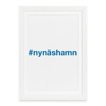 Nynäshamn Sverige Sweden Schweden - Framed poster (27 × 37 cm) - white - Front