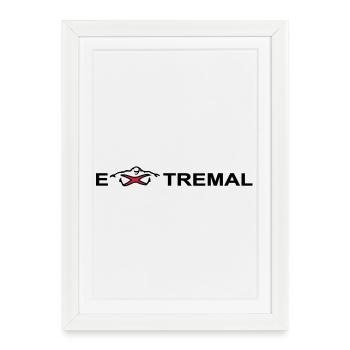 extremal - Affiche encadrée (27 × 37 cm) - blanc - Devant