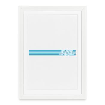 Jarel - Framed poster (27 × 37 cm) - white - Front