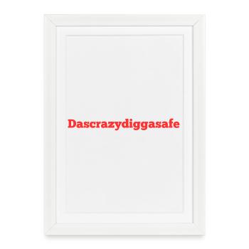 The Crazy - Framed poster (27 × 37 cm) - white - Front
