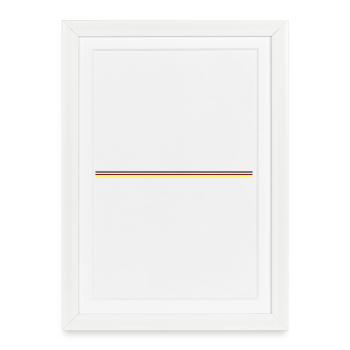 Ligne d’Allemagne - Affiche encadrée (27 × 37 cm) - blanc - Devant