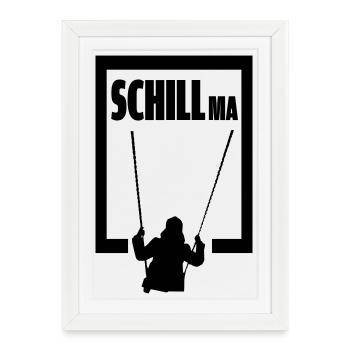 SchillMa - Affiche encadrée (27 × 37 cm) - blanc - Devant