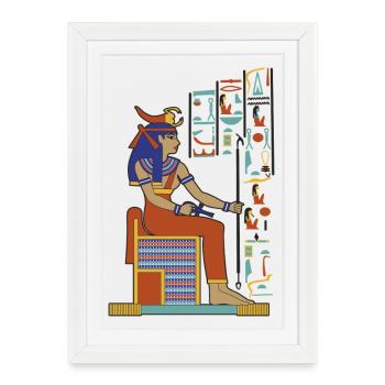 SERKET The Scorpion Goddess - Framed poster (27 × 37 cm) - white - Front
