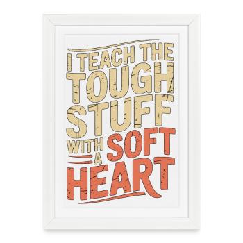 Nurse Educator I Teach The Tough Stuff RN Educator - Framed poster (27 × 37 cm) - white - Front