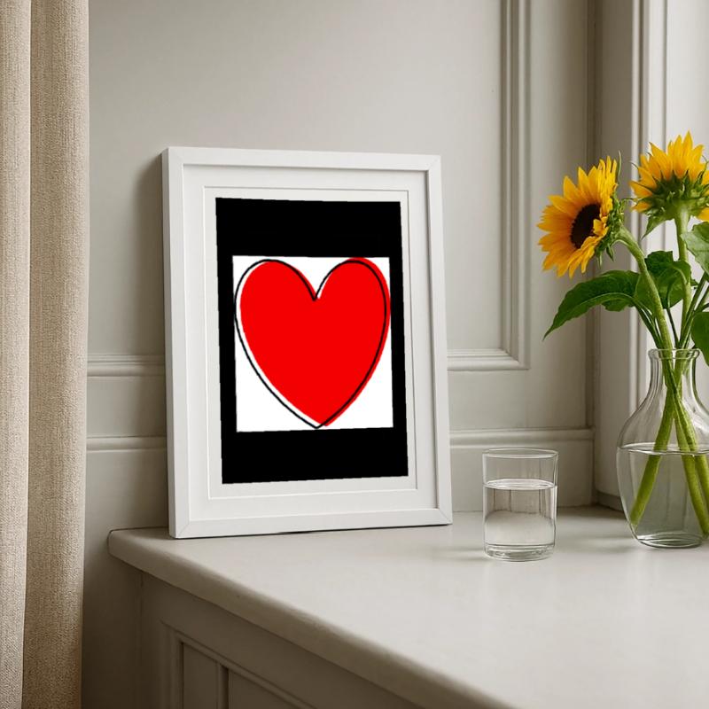 Muttertags Geschenk Mutter Muttertag Geschenkidee  Gerahmtes Poster (27 × 37 cm)