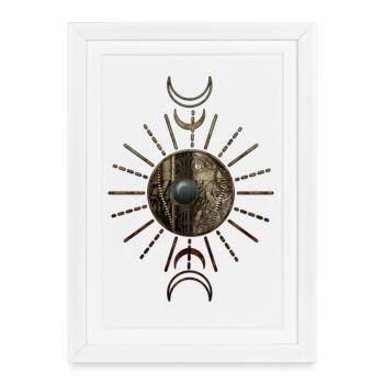 La beauté du design Steampunk - Affiche encadrée (27 × 37 cm) - blanc - Devant