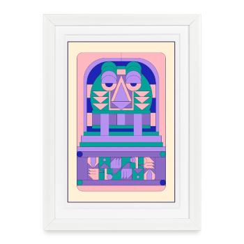 Vampire - Affiche encadrée (27 × 37 cm) - blanc - Devant