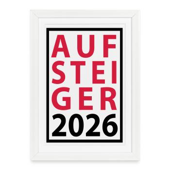 Promu Promotion 2026 - Affiche encadrée (27 × 37 cm) - blanc - Devant