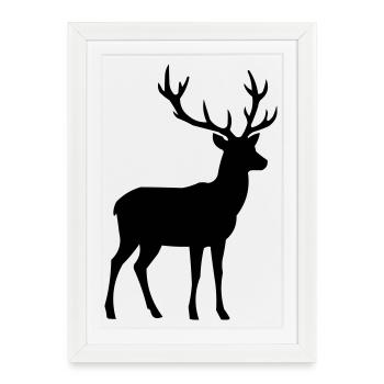reh_rehlein - Framed poster (27 × 37 cm) - white - Front