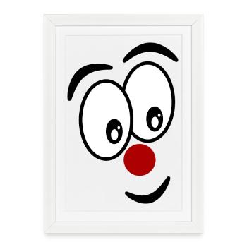 HUMOUR. CITATION. MESSAGE. RETRAITE. ANNIVERSAIRE. - Affiche encadrée (27 × 37 cm) - blanc - Devant