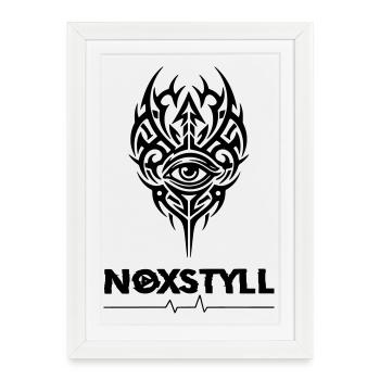 Noxstyll - Framed poster (27 × 37 cm) - white - Front