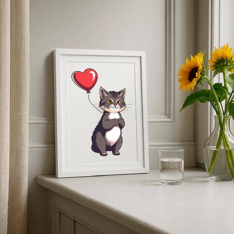 Muttertags Geschenk Mutter Muttertag Geschenkidee  Gerahmtes Poster (27 × 37 cm)