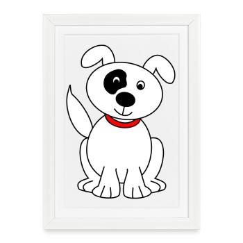 anniversary. Anniversary Decade. humor. funny - Framed poster (27 × 37 cm) - white - Front
