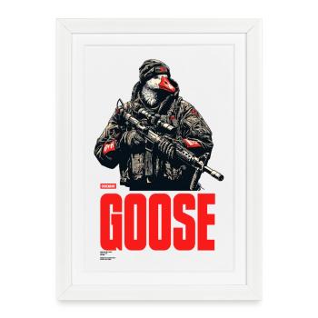 Nom de code Goose - Affiche encadrée (27 × 37 cm) - blanc - Devant