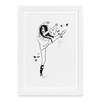 Fairy Queen - Framed poster (27 × 37 cm) - white - Front