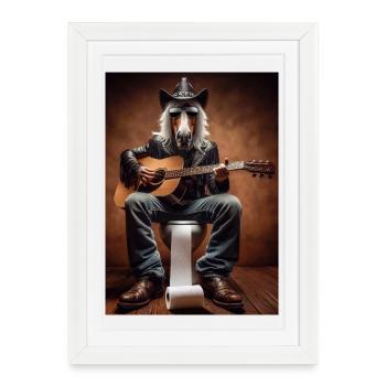 Celebrity toilets - Framed poster (27 × 37 cm) - white - Front