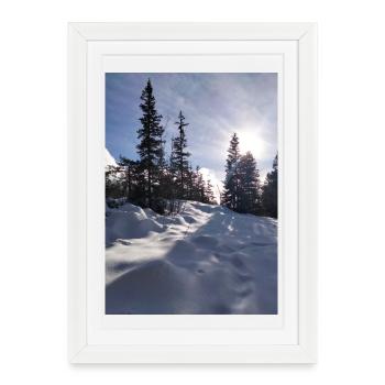  Paysage Naturel du  Vercors  - Affiche encadrée (27 × 37 cm) - blanc - Devant