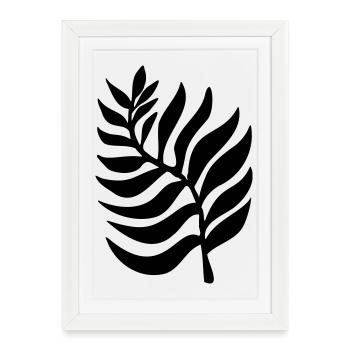 Plantes végétales - Affiche encadrée (27 × 37 cm) - blanc - Devant