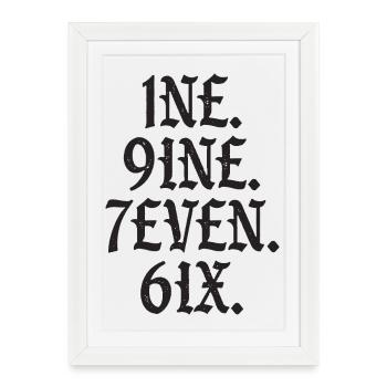 Millésime 1976 - Affiche encadrée (27 × 37 cm) - blanc - Devant