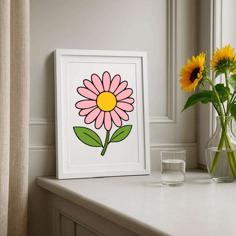 Muttertags Geschenk Mutter Muttertag Geschenkidee  Gerahmtes Poster (27 × 37 cm)