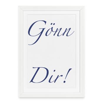 Goenndir - Framed poster (27 × 37 cm) - white - Front